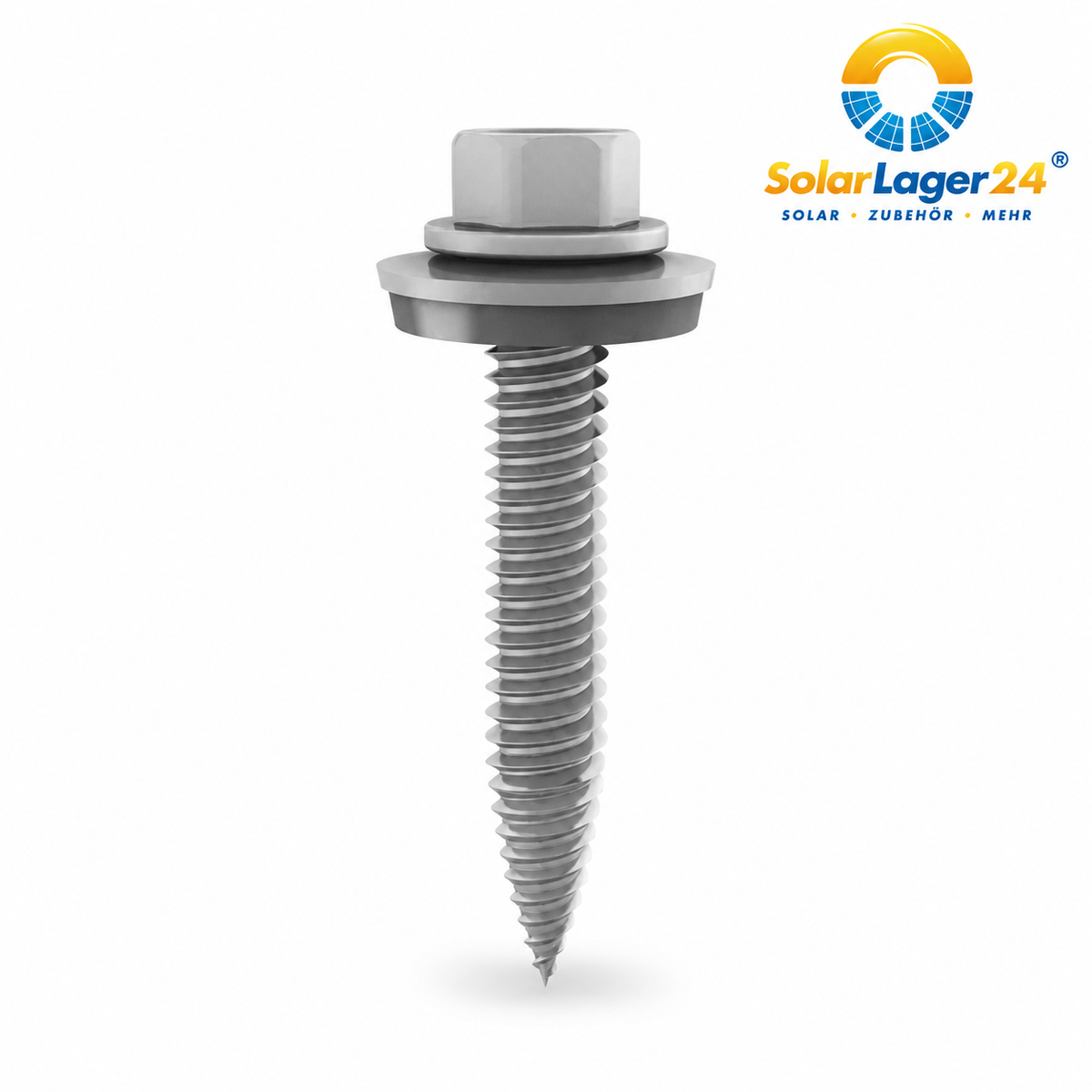 K2 gewindeformende Schraube 6 × 38 mm mit Dichtscheibe | SolarLager24