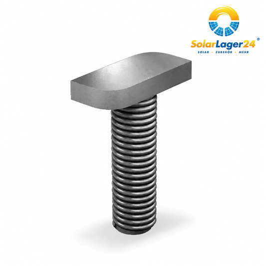 K2 Hammerkopfschraube 20/12 M8 × 30 | SolarLager24