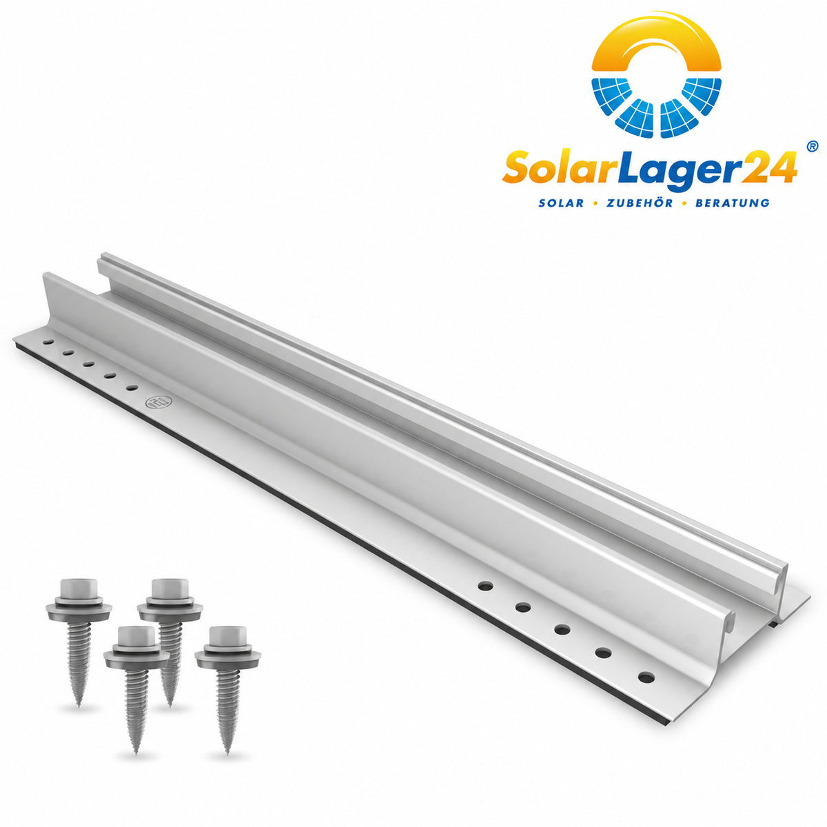 K2 MiniRail MK2 Set 385 mm für Trapezblech | SolarLager24