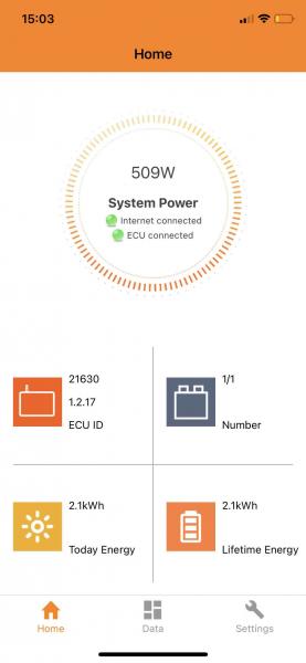 APSystems ECU-B Kommunikationsgateway # WLAN Monitoring für Modulwechselrichter