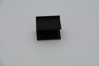 Abdeckkappe / Endkappe für Profilschiene (schwarz)