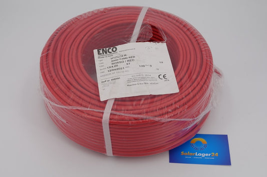 SOLARKABEL 100m, Farbe: rot, 4mm²